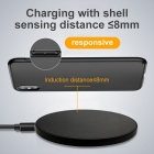 Wireless Charger - 2020 latest Thinnest qi wireless charger LWS-1008